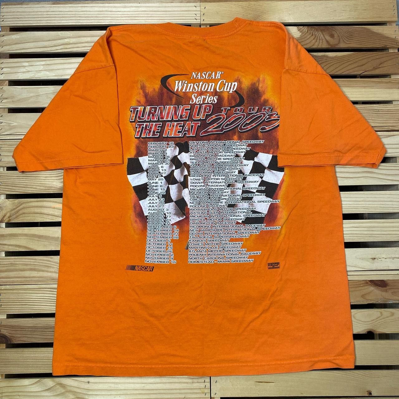 Other Vintage NASCAR Winston Cup 2003 Orange Racing Tee Size 2XL Size US XXL / EU 58 / 5 - 2 Thumbnail
