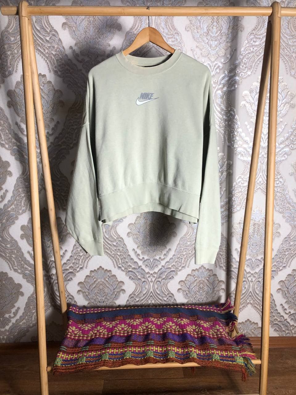 VERY RARE NIKE SWOOSH SWEATSHIRT DRILL JAPAN STYLE DESIGNER