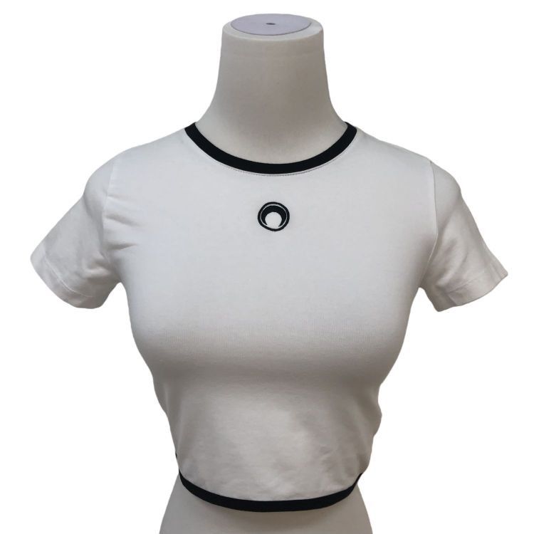 Marine Serre Marine Serre Crescent Moon Logo T-Shirt Size M Size M / US 6-8 / IT 42-44 - 1 Thumbnail