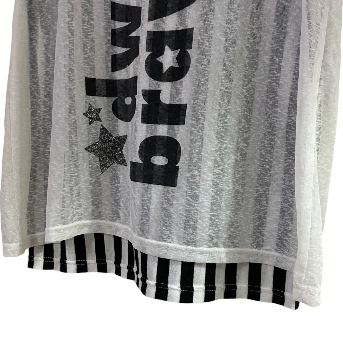 Hysteric Glamour Cheerful Brothers 2 Layer Y2K Fashion Stripe Size US S / EU 44-46 / 1 - 6 Thumbnail