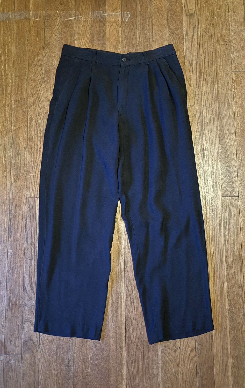 Issey Miyake Issey Miyake Men trousers dress black Size US 32 / EU 48 - 1 Thumbnail