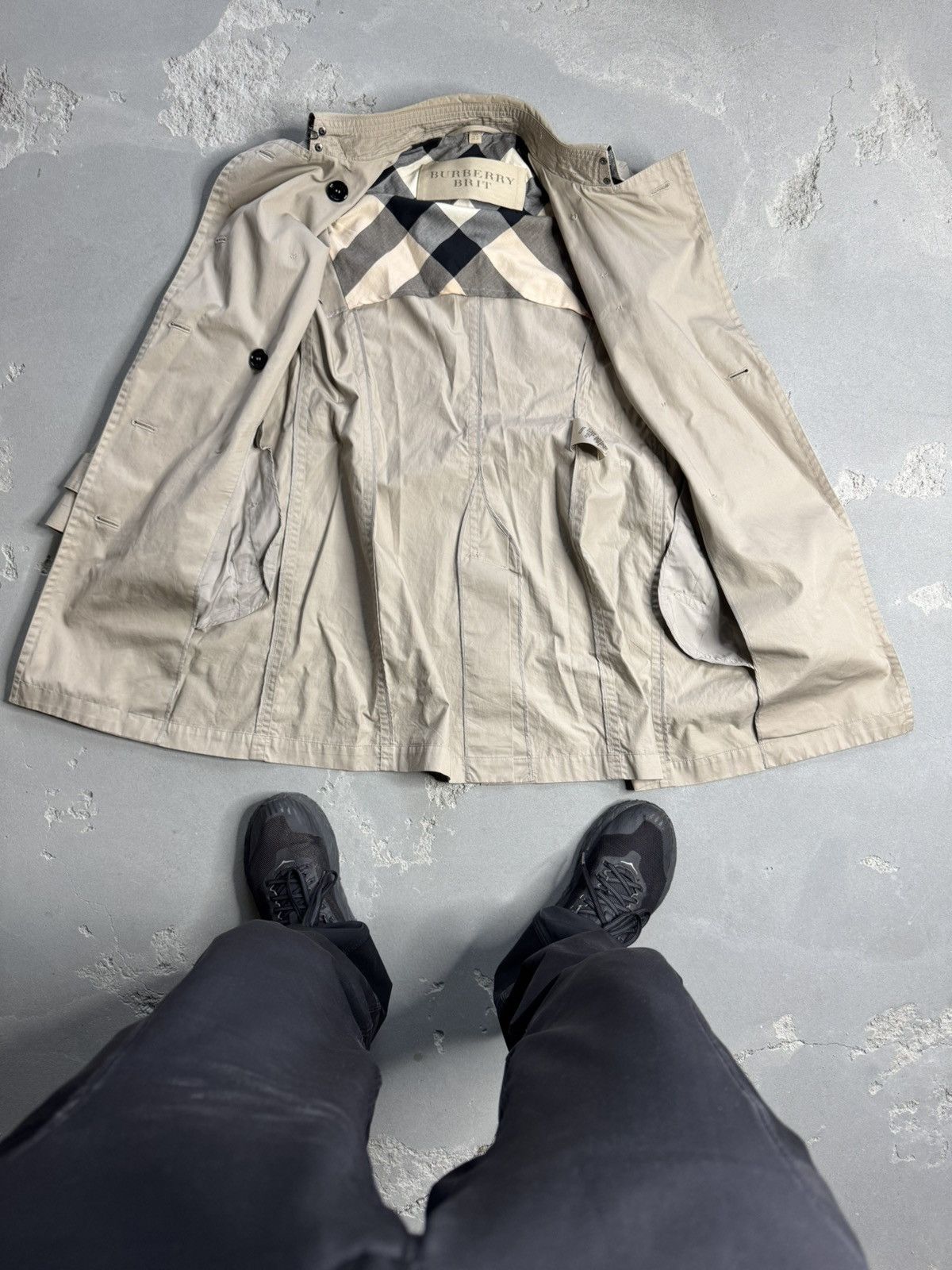 Burberry Vintage Burberry Brit nova check trench coat Jacket Size XS / US 0-2 / IT 36-38 - 5 Thumbnail