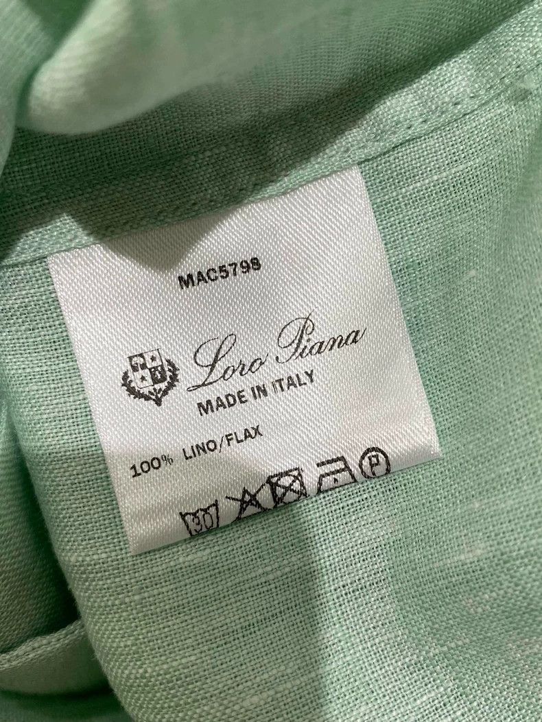 Loro Piana LORO PIANA Flax shirt Size US L / EU 52-54 / 3 - 3 Thumbnail