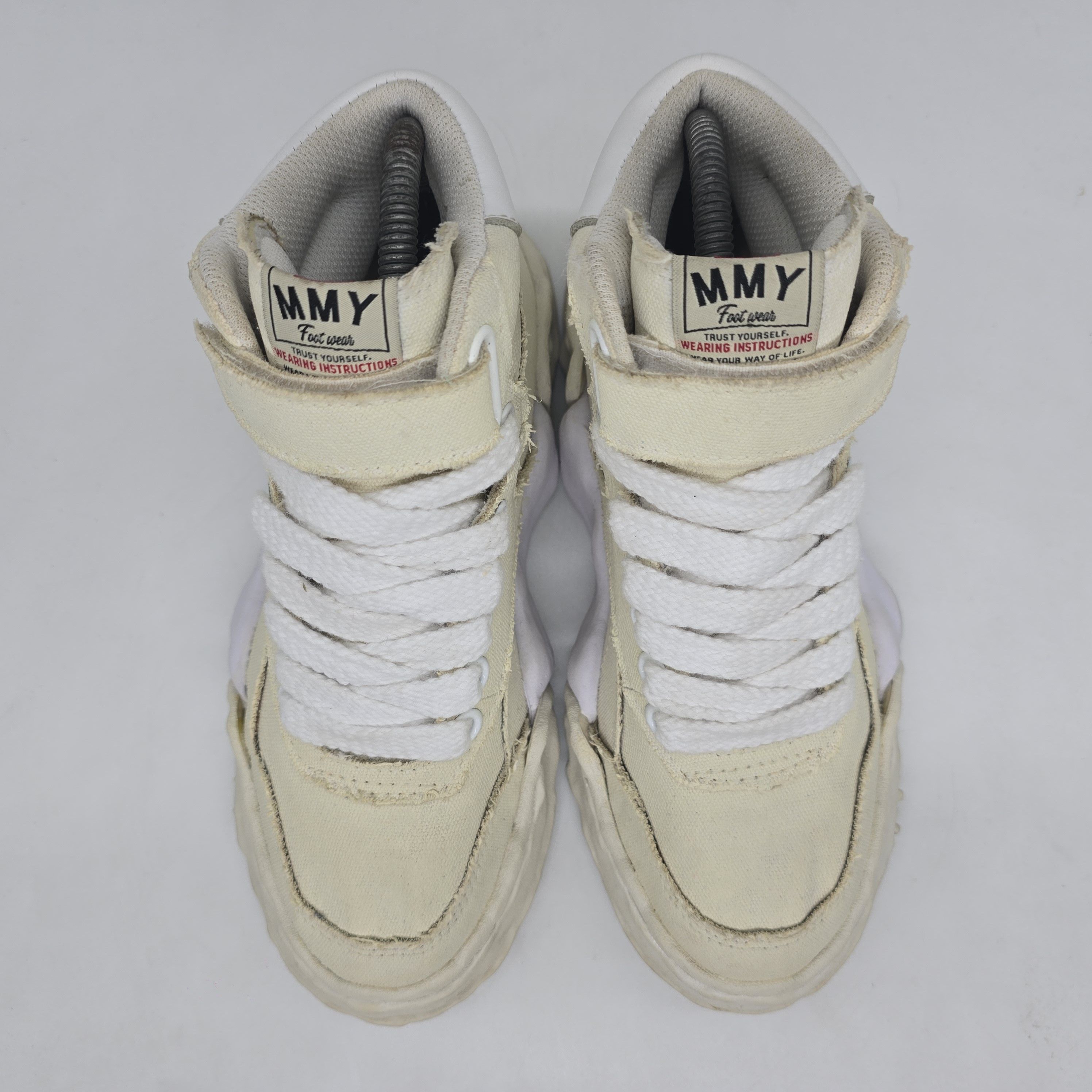 Maison MIHARA YASUHIRO Mihara Yasuhiro - FREDDIE Canvas Hi-top Sneakers Size US 5 / EU 37 - 3 Thumbnail