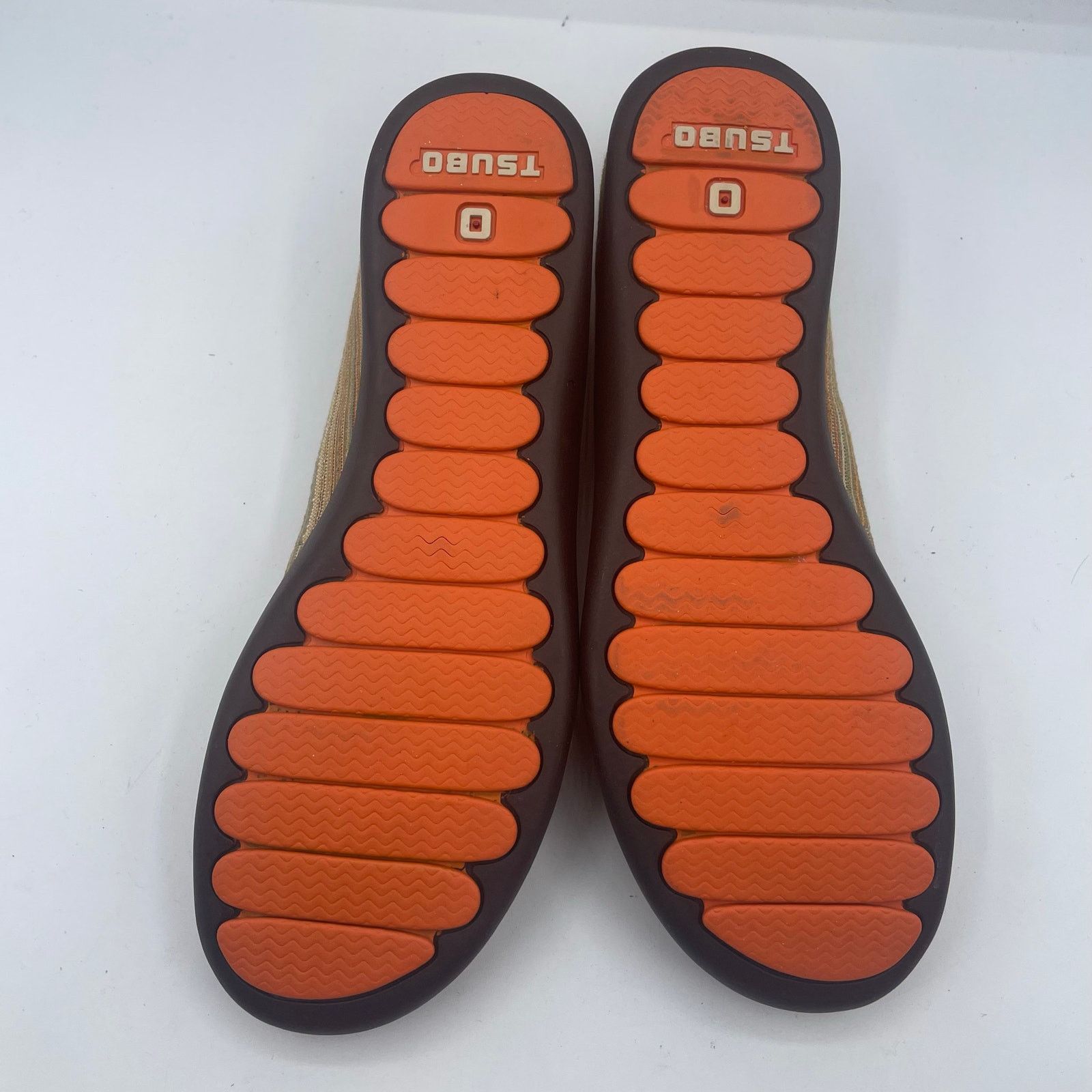 TSUBO Tsubo Elath Flats Brown Stripe Shoes Slip On Womens 9.5 Size US 9.5 / IT 39.5 - 8 Thumbnail