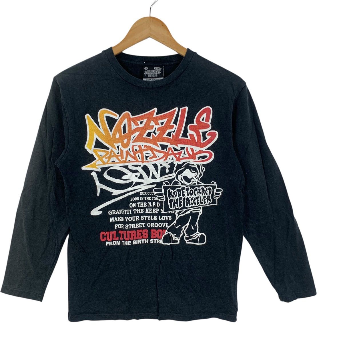 Beaumere BAUMERE BLACK LABEL Y2K Graffiti Nozzle Tee Shirt Top Turbo Size US M / EU 48-50 / 2 - 4 Thumbnail