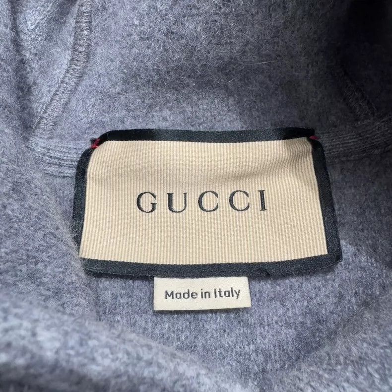 Gucci Gucci Side striped wool hooded sweatshirt 2505-Nextarrow Size US XL / EU 56 / 4 - 3 Thumbnail