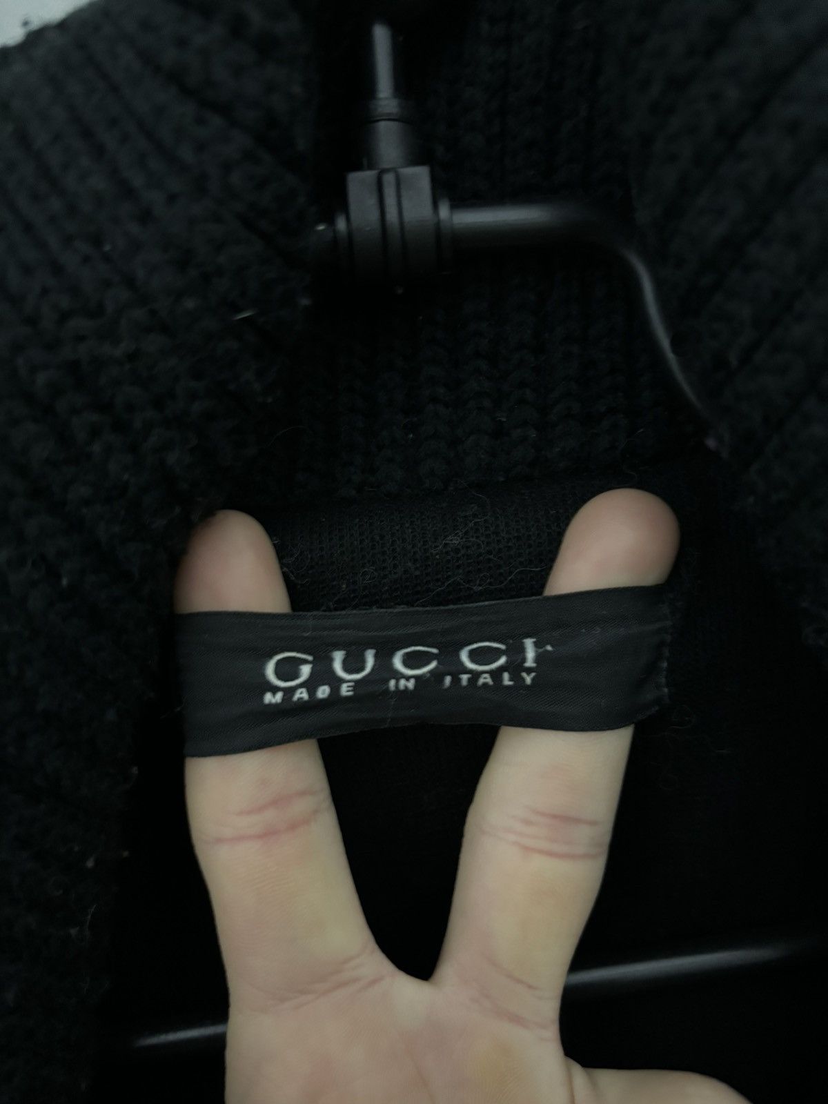 Gucci × Tom Ford Gucci Monogram Knit Jacket Size US XL / EU 56 / 4 - 6 Thumbnail