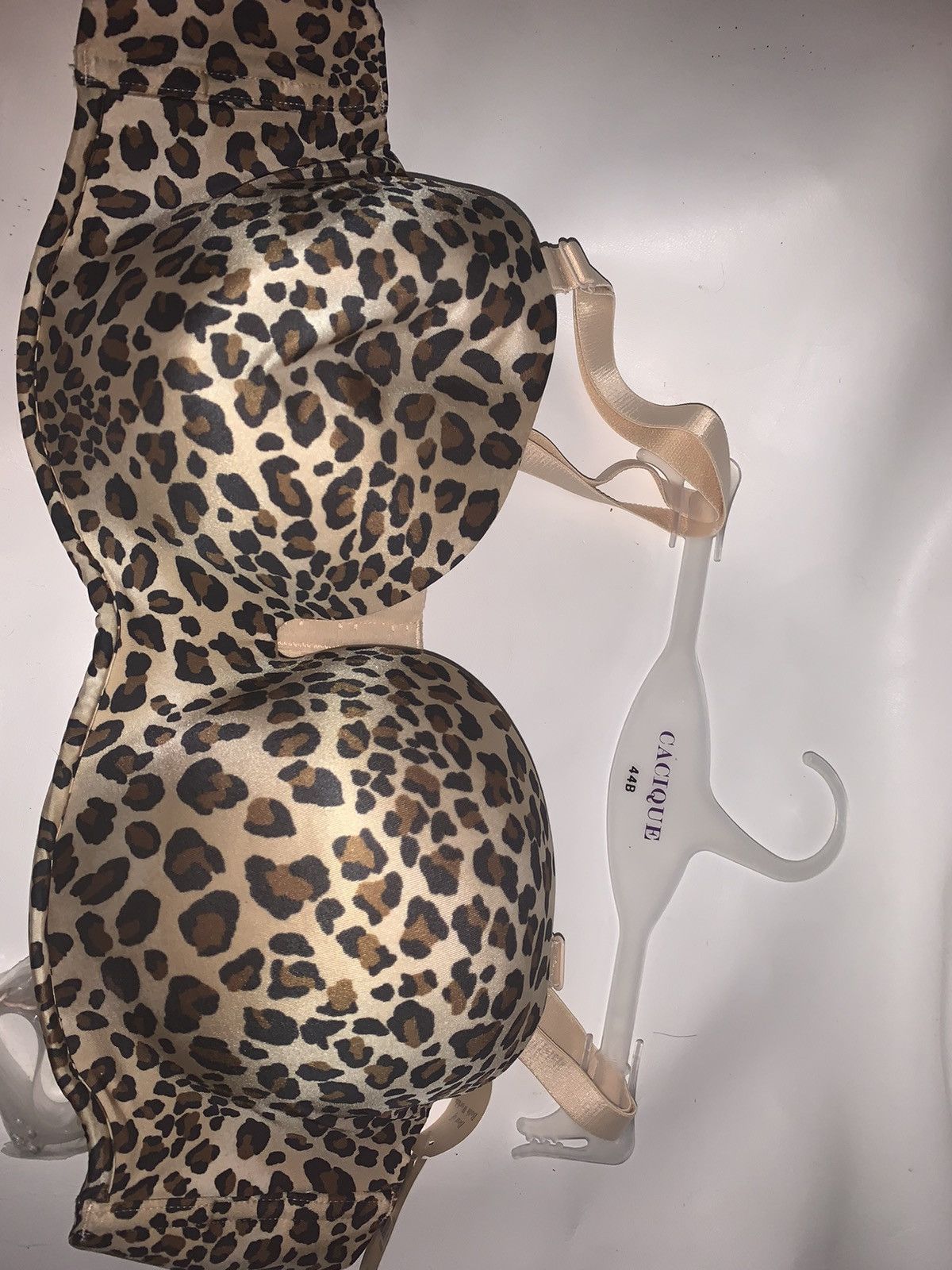 Other NWT Cacique Intimate Leopard Print Push Up Strapless Bra! Si Size ONE SIZE - 1 Thumbnail