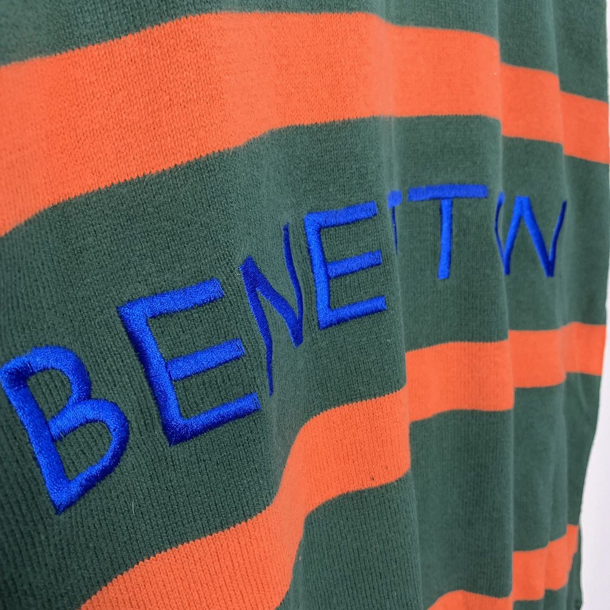 Benetton Vintage Benetton sweatshirt rare made in Italy Size US S / EU 44-46 / 1 - 4 Thumbnail