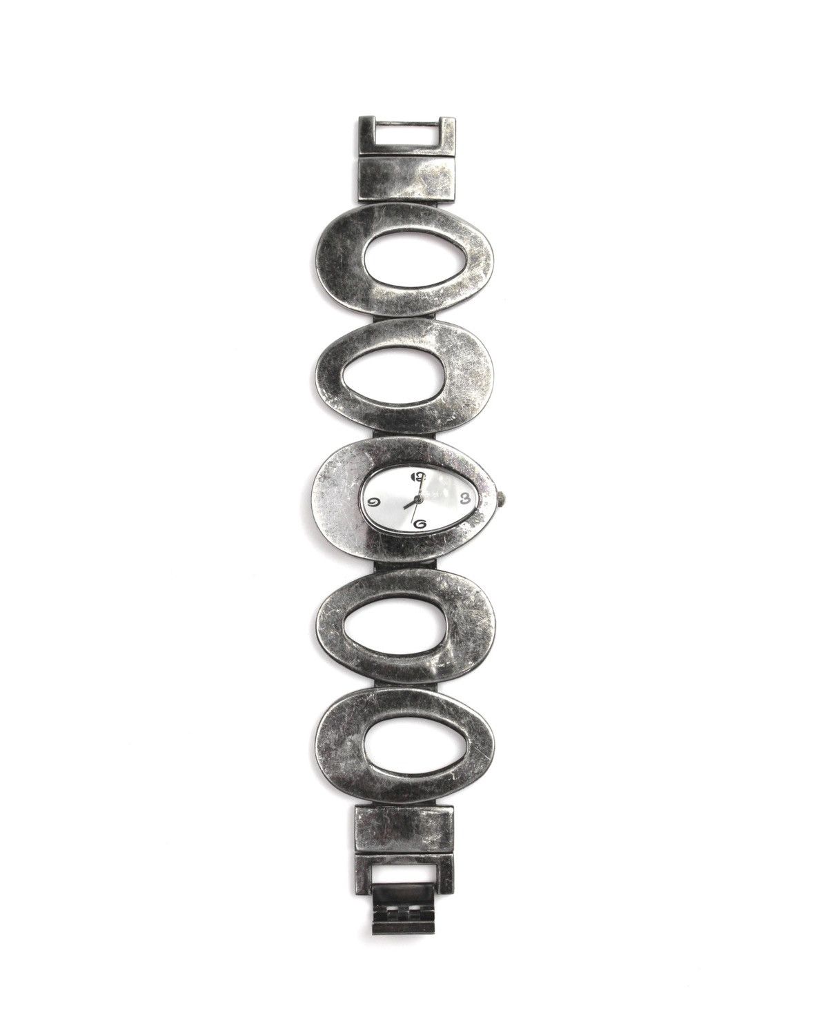 Hysteric Glamour 1990S JAPANESE MADE MODERNIST OVAL LINK WATCH Size ONE SIZE - 2 Thumbnail