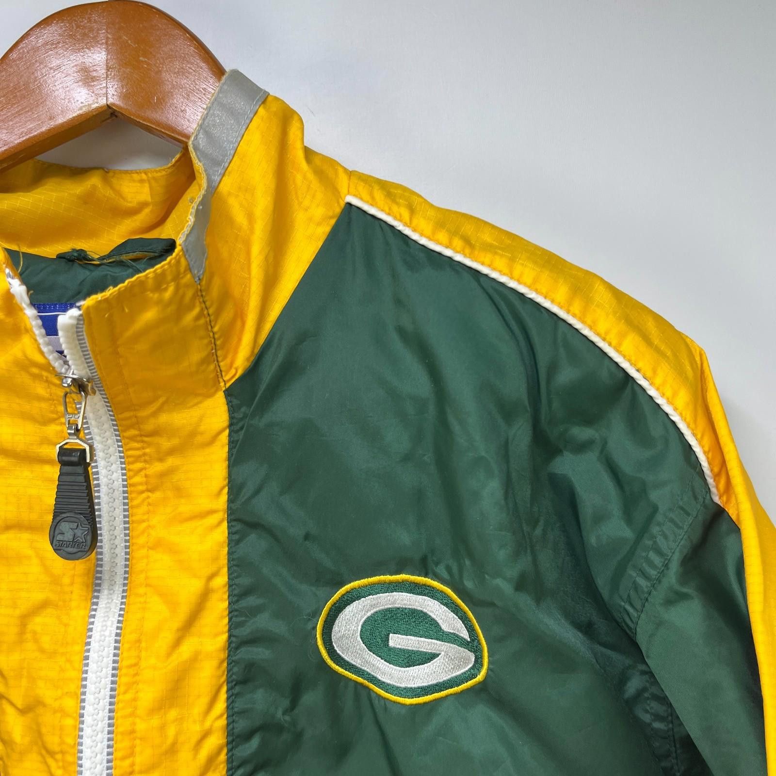 Starter Vintage 90s Starter Green Bay Packers Jacket Youth Large Size ONE SIZE - 3 Thumbnail