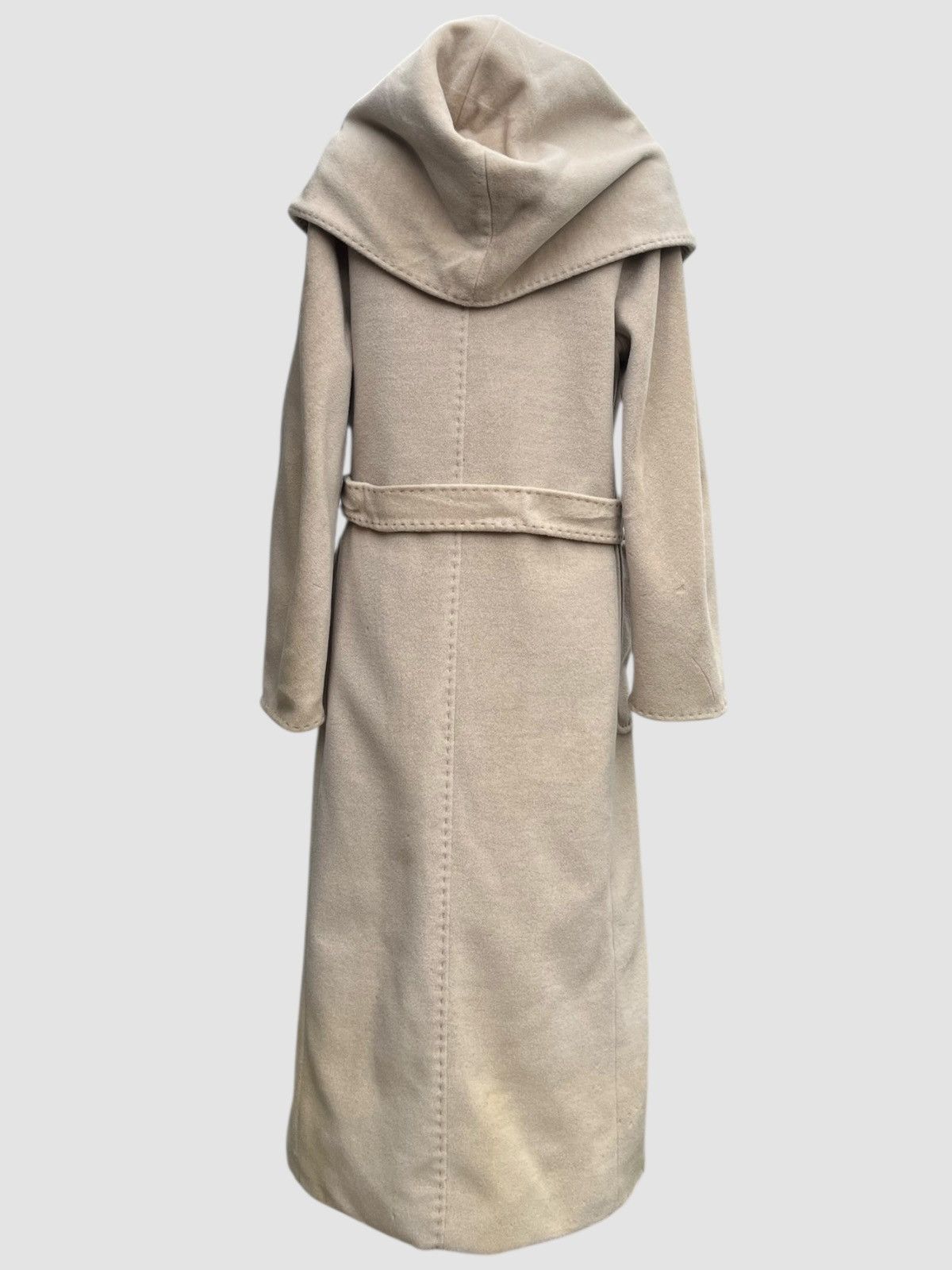 Max Mara Max Mara Double Breasted Cashmere Blend Hooded Coat Size XS / US 0-2 / IT 36-38 - 6 Thumbnail
