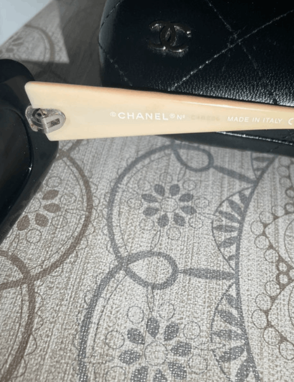 Chanel Chanel Sunglasses 5006 Rhinestone Logo Rimless Vintage Size ONE SIZE - 4 Thumbnail