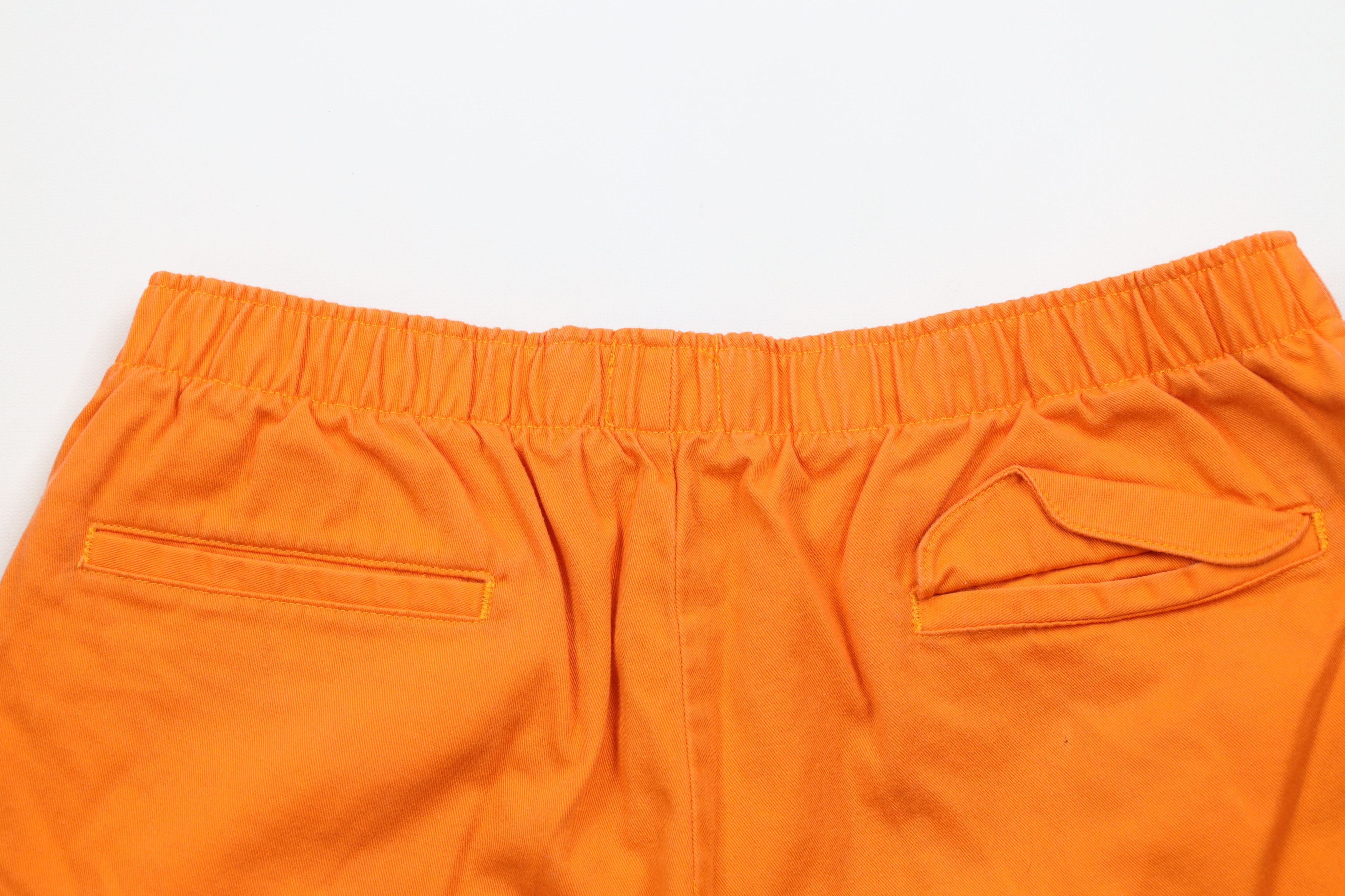 J.Crew × Vintage Vintage 90s J Crew Cotton Above Knee Shorts Orange USA Size US 34 / EU 50 - 11 Thumbnail