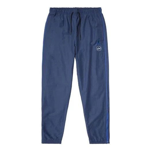 Fragment Design × Jordan Brand Air Jordan x Fragment Woven Pant 'Navy/Sport Royal/White' Size US 30 / EU 46 - 4 Thumbnail