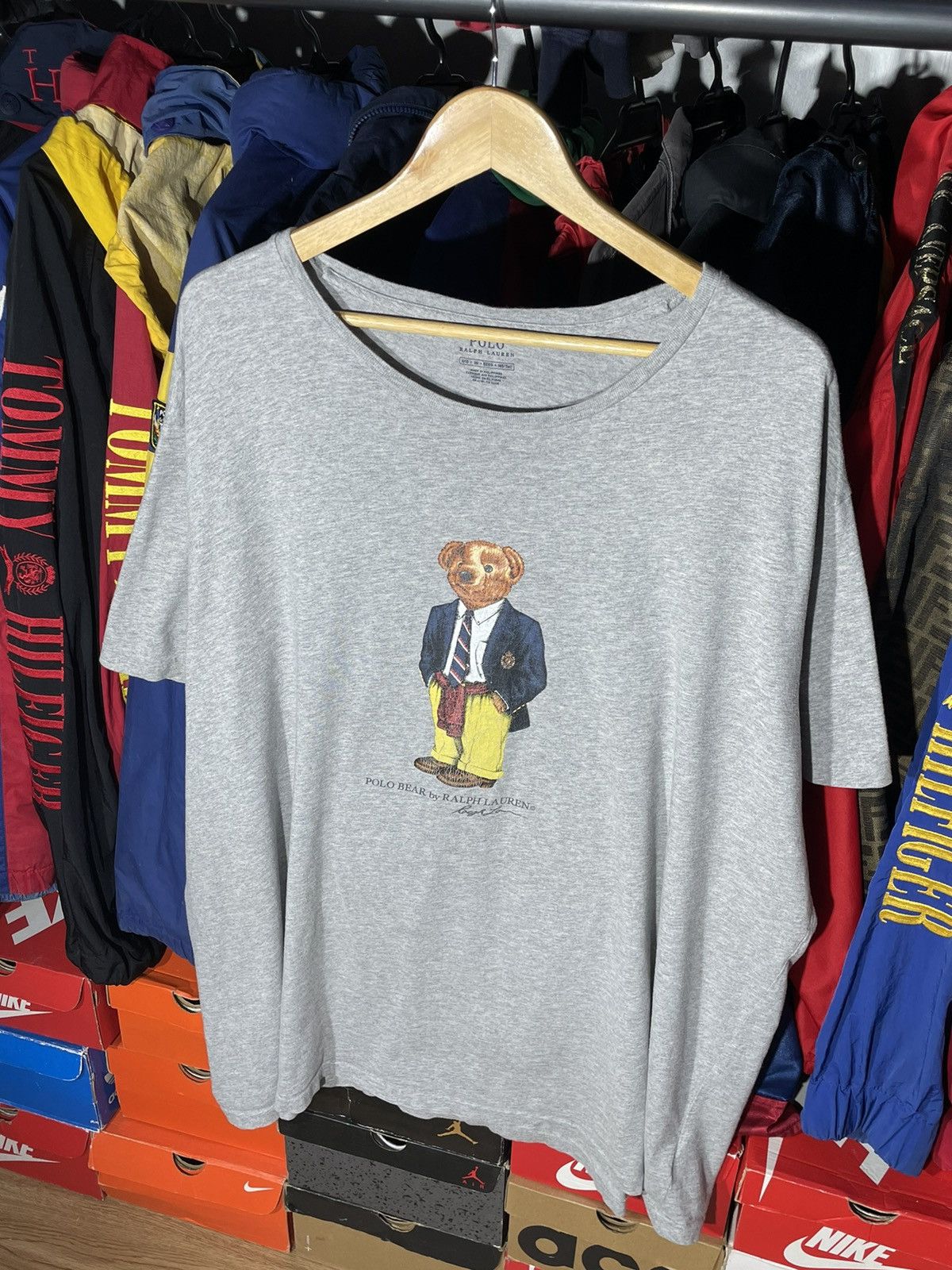 Polo Ralph Lauren × RRL Ralph Lauren × Vintage T-Shirt Polo Bear OG Vintage Size US XXL / EU 58 / 5 - 3 Thumbnail
