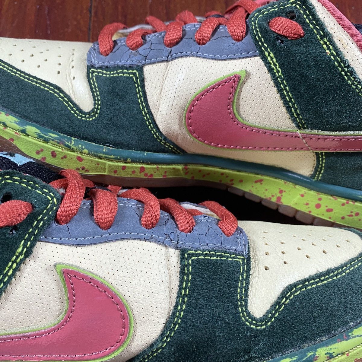 Nike SB Dunk Low Mosquito 2008 Size US 8.5 / EU 41-42 - 5 Thumbnail