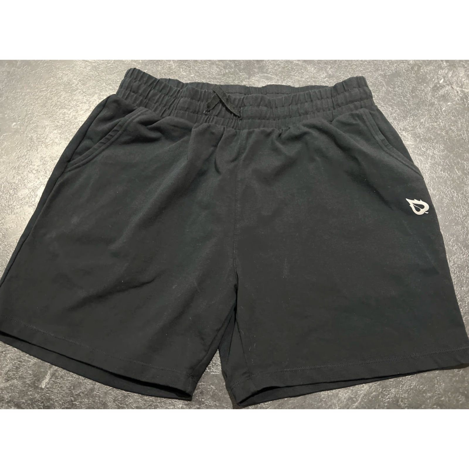 Vintage Baleaf Shorts Men’s Black Elastic Waist Drawstring Pockets Size Large L Size US 33 - 2 Thumbnail