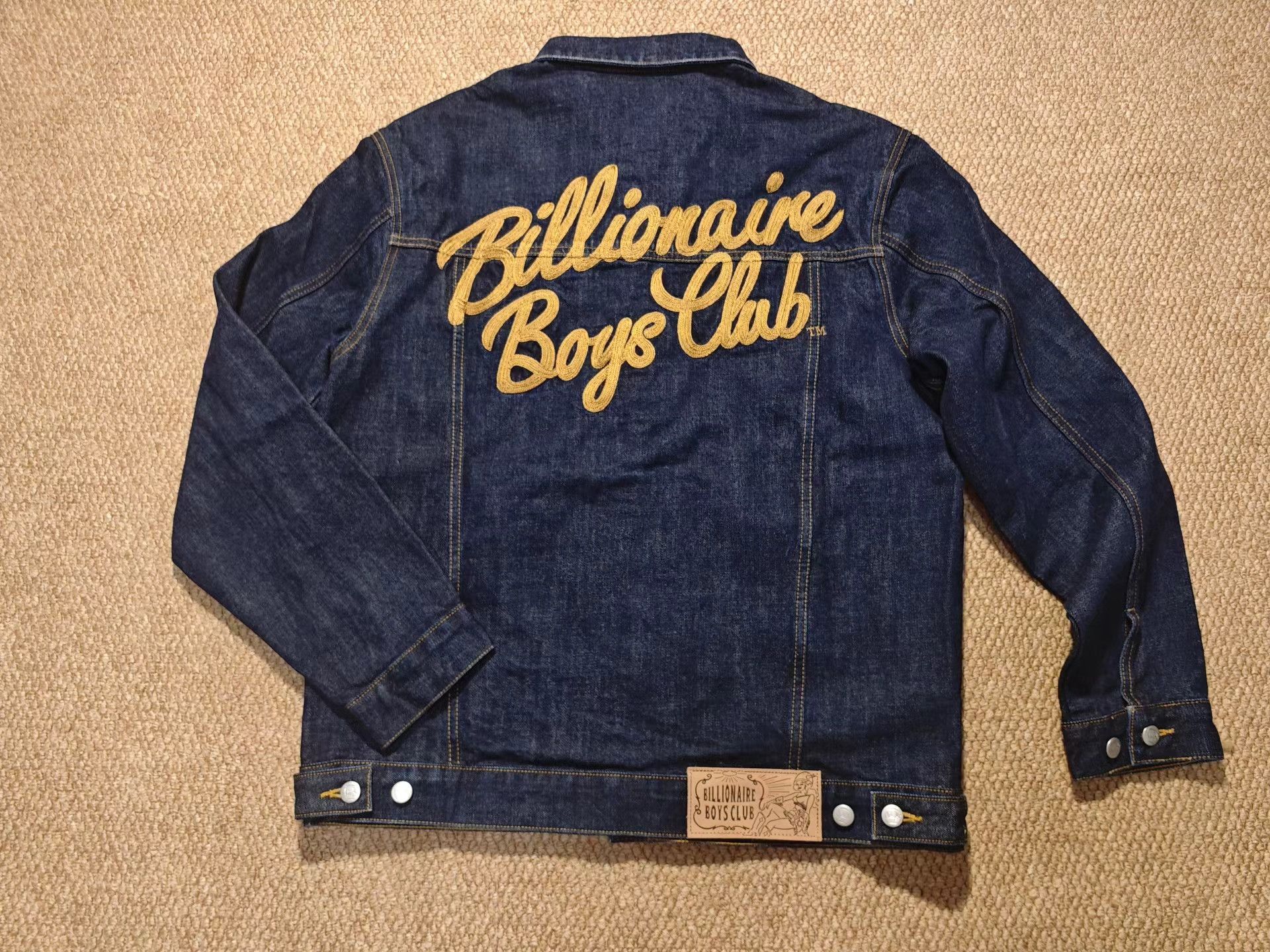 Billionaire Boys Club BILLIONAIRE BOYS CLUB Long-Sleeve Simple Denim Jacket Size US M / EU 48-50 / 2 - 2 Thumbnail