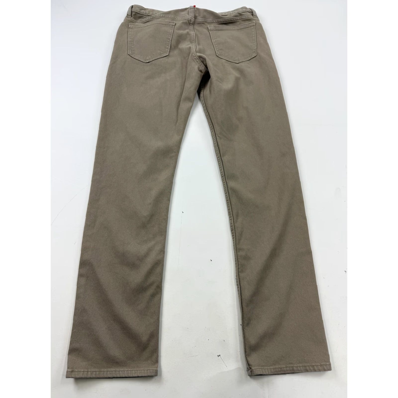 Banana Republic Banana Republic Jeans Mens 33x34 Beige Premium Performance Straight Stretch Size US 33 - 5 Thumbnail