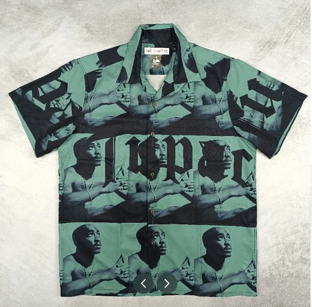 Wacko Maria Wacko Maria Hawaian Shirt Tupac Size US S / EU 44-46 / 1 - 1 Thumbnail