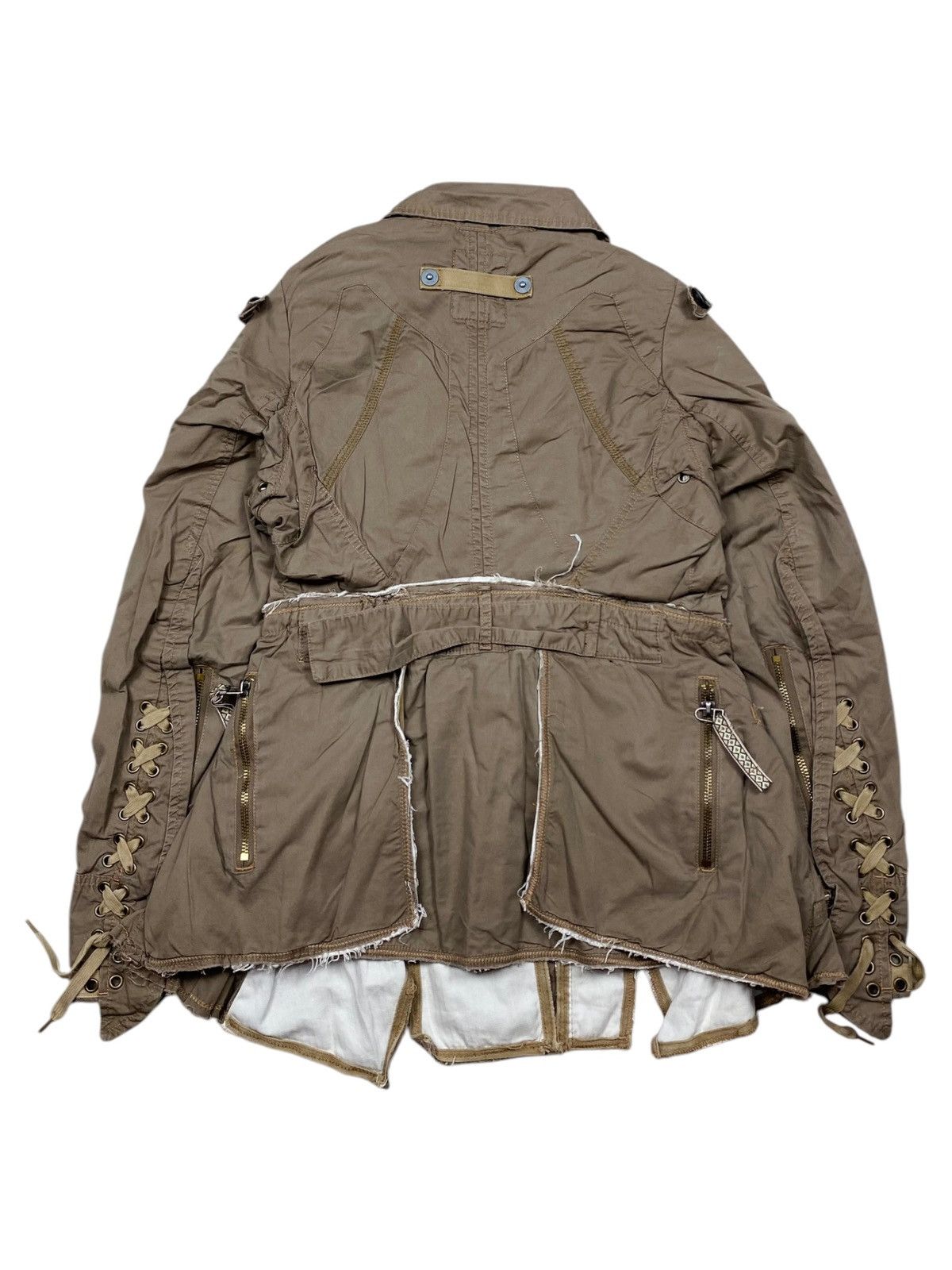 If Six Was Nine 2000s Girbaud - Apocalypse Style Rope Jacket Size US M / EU 48-50 / 2 - 3 Thumbnail