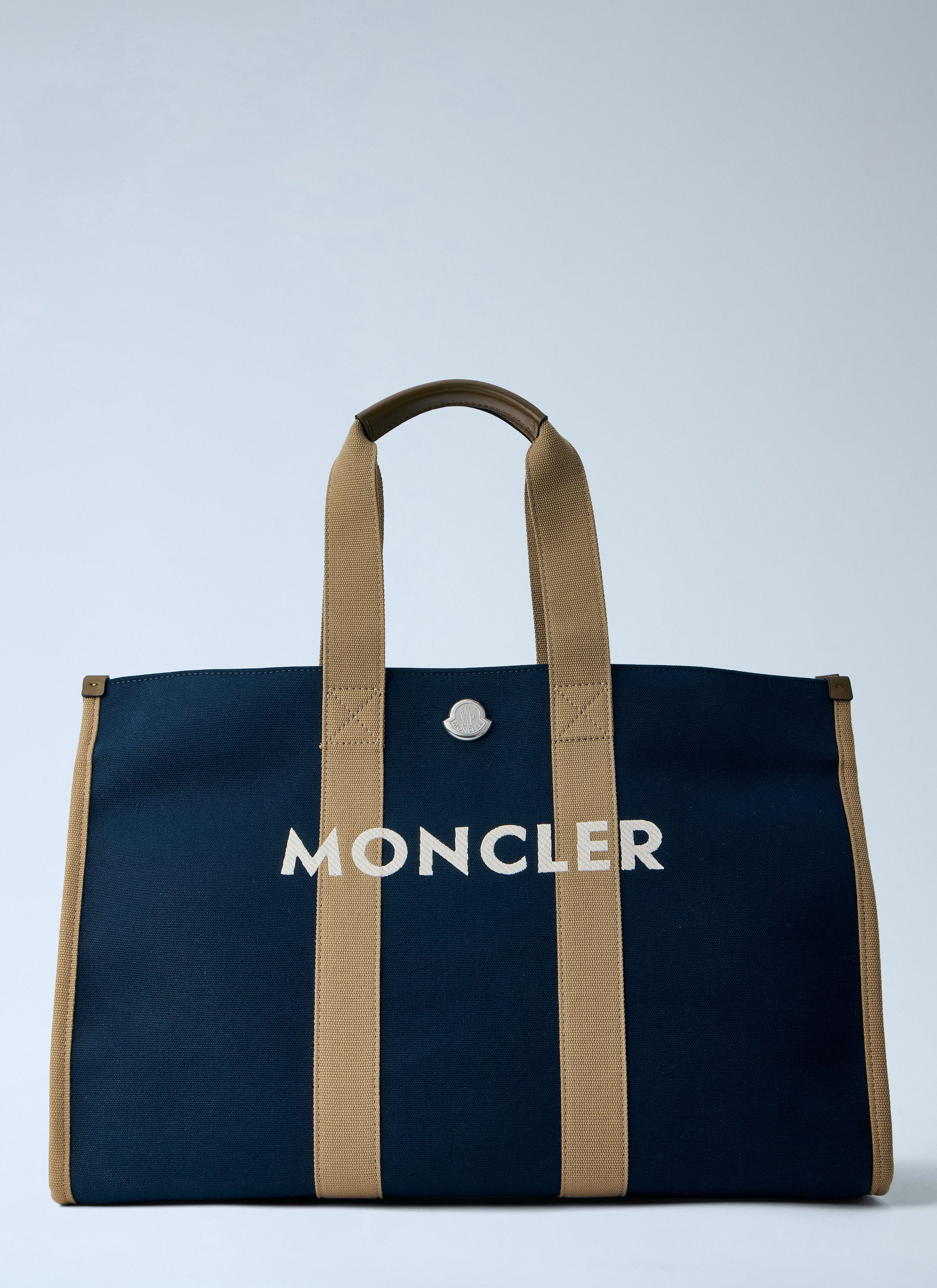 Moncler Canvas Logo Tote Bag Size ONE SIZE - 1 Thumbnail