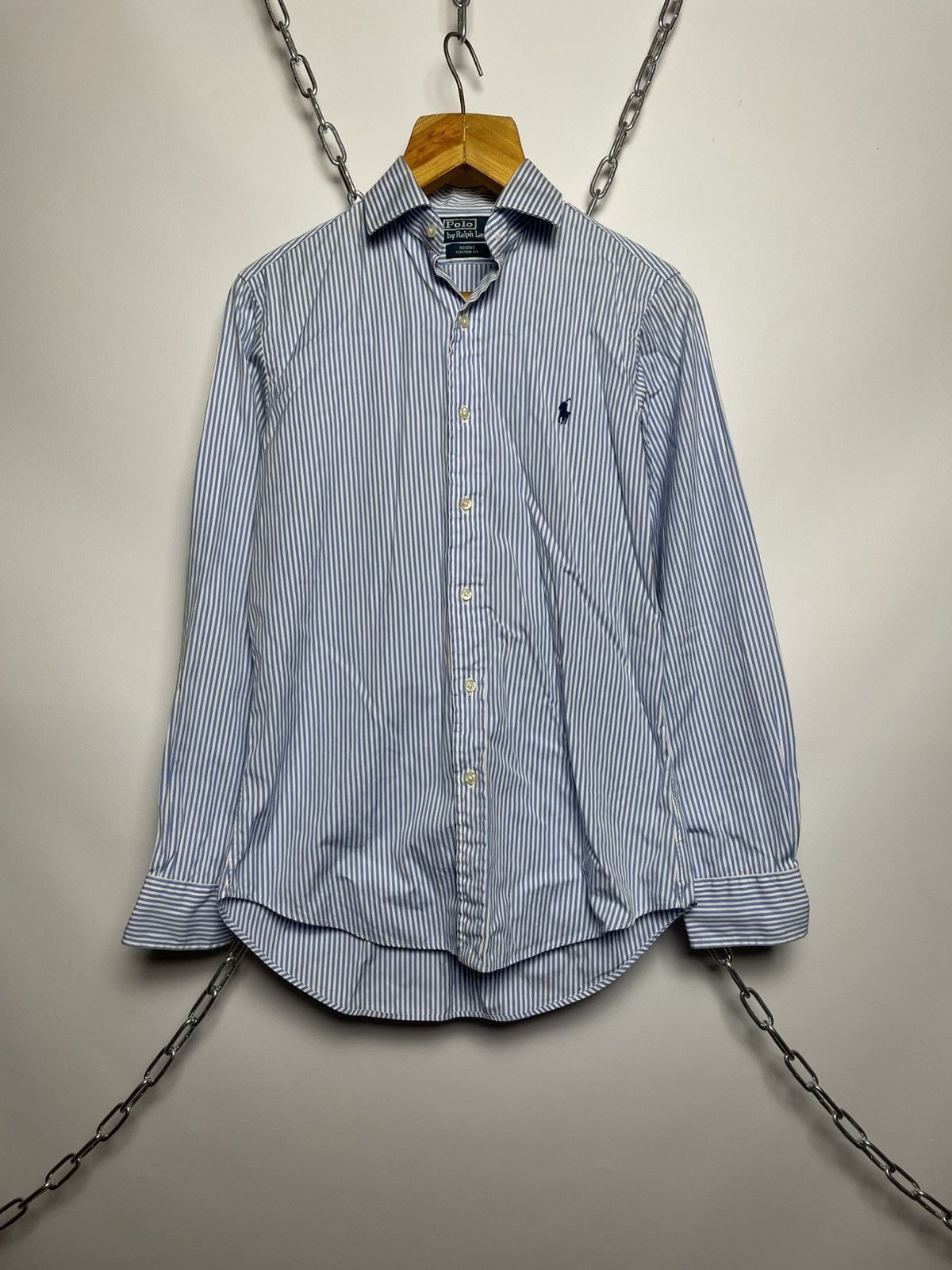 Polo Ralph Lauren Polo Ralph Lauren Blue Shirt Classic Botton Ups Size US M / EU 48-50 / 2 - 1 Thumbnail
