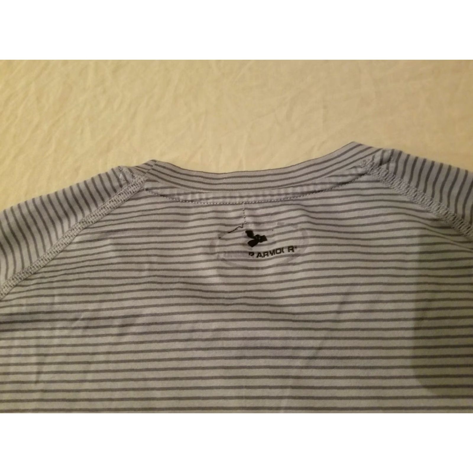 Under Armour Under Armour Shirt Mens Large Gray Athletic T-Shirt Workout Fitness Gym Activewear Size US L / EU 52-54 / 3 - 6 Thumbnail