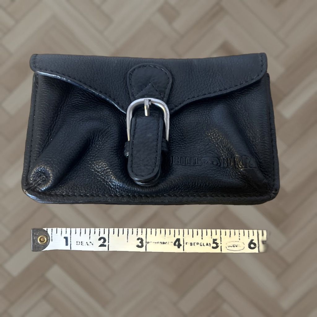 Vintage VINTAGE Women’s Leather Hill And Burry Wallet Black Size ONE SIZE - 1 Thumbnail