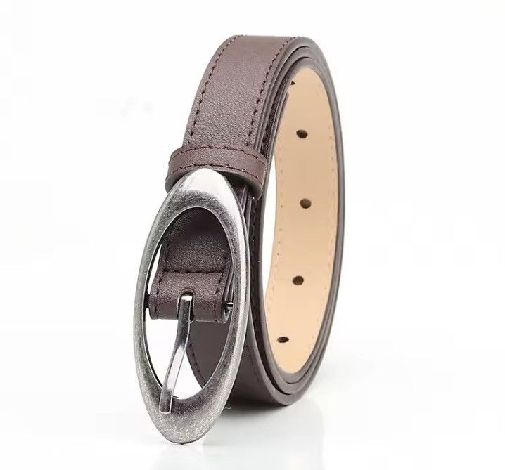 Other Oval Buckle Western Belt Size ONE SIZE - 3 Thumbnail
