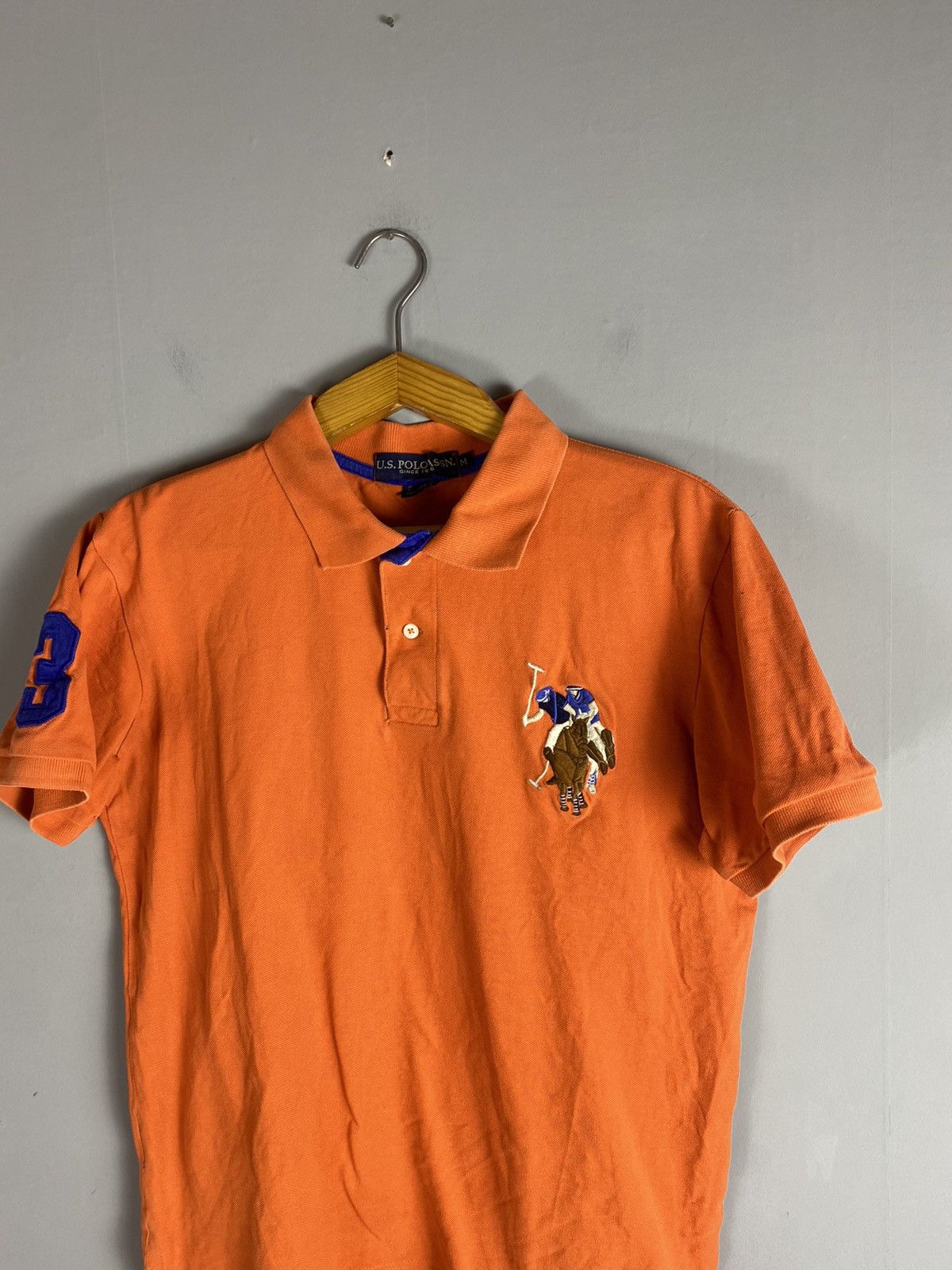 U.S. Polo Assn. Vintage U.S.Polo Assn polo tee T-shirt Ralph Laurent logo Size US M / EU 48-50 / 2 - 2 Thumbnail