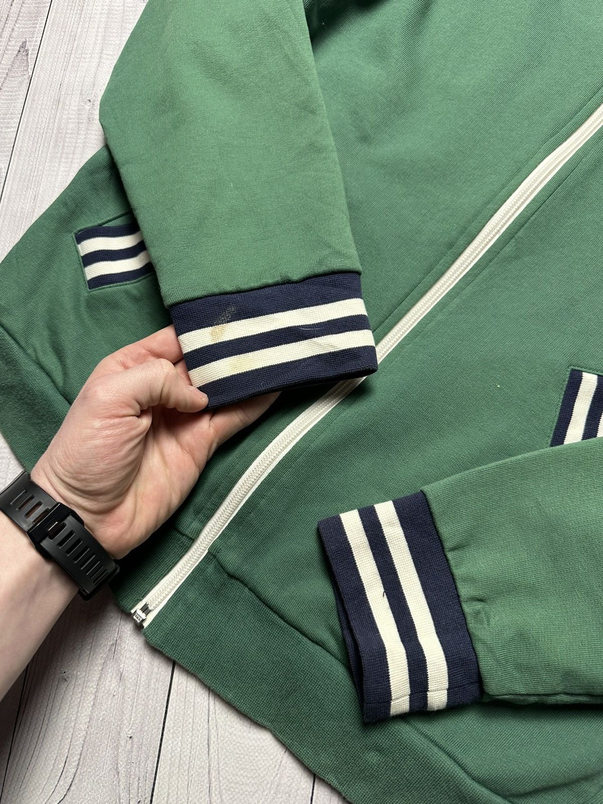 Lacoste × Vintage Lacoste green jacket size M logo crocodile Size US M / EU 48-50 / 2 - 5 Thumbnail