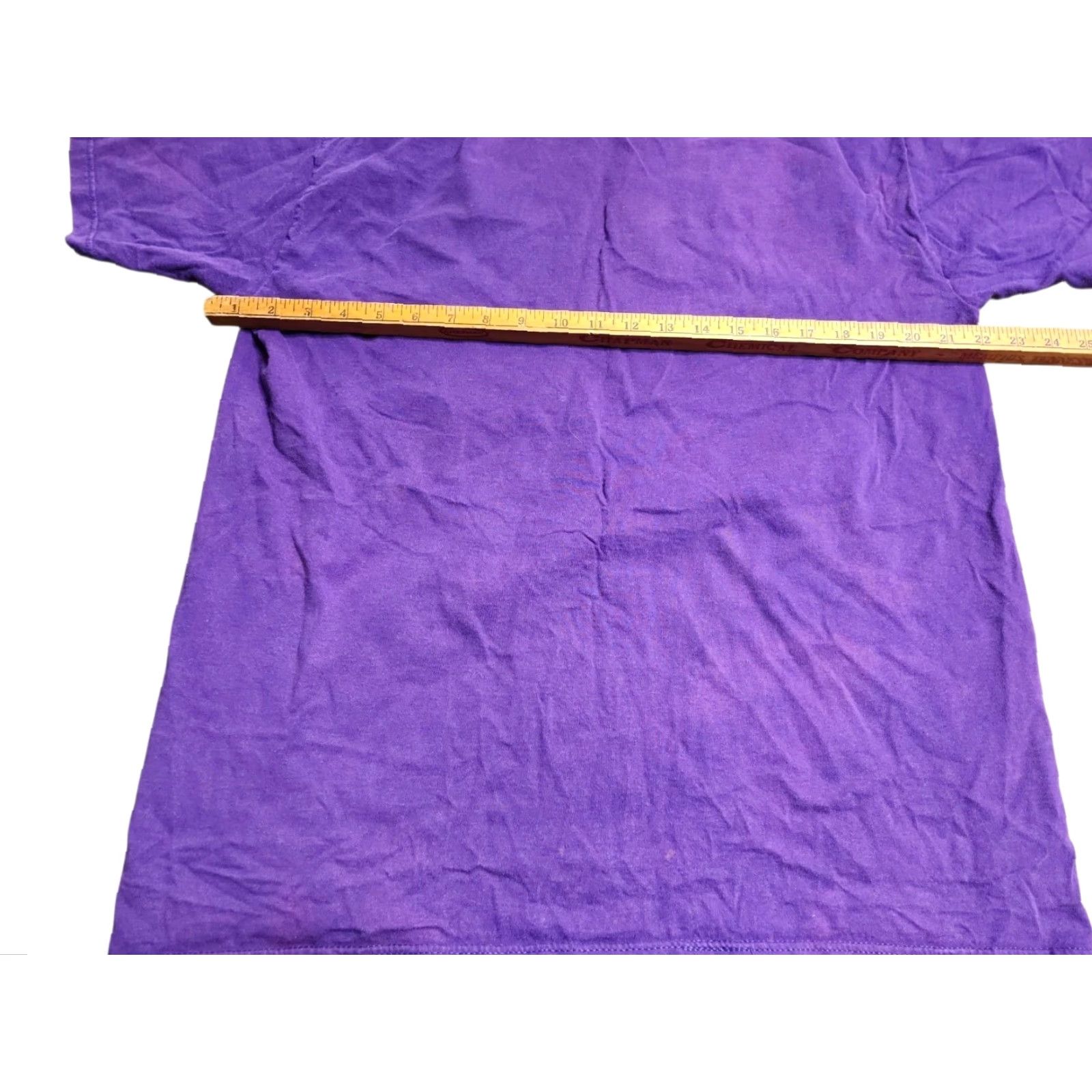 Jerzees Vintage Jerzees Mens XL T-Shirt Denali National Park Mt McKinley Alaska Native Crew Neck Short Sleeve Purple Thrashed Size US XL / EU 56 / 4 - 3 Thumbnail