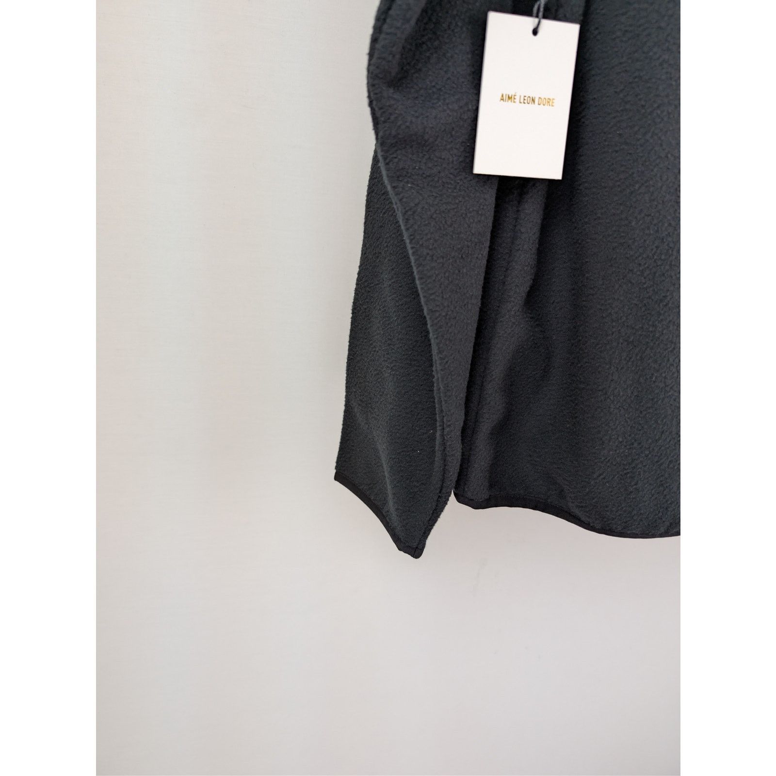 Aime Leon Dore o1rshd1 Unisphere Low Pile Fleece Pullover Jacket in Black Size US M / EU 48-50 / 2 - 16 Thumbnail