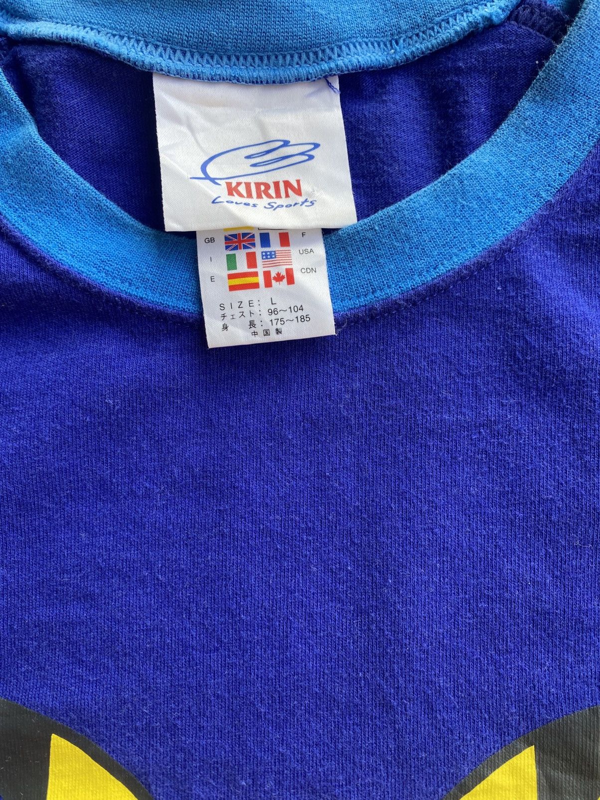 Adidas × Vintage Vintage 2002 ADIDAS KIRIN X PIKACHU Shirt Size US L / EU 52-54 / 3 - 4 Thumbnail