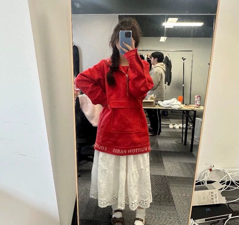 Louis Vuitton Louis Vuitton Long Sleeve Hooded Jacket with Red Lining, l Size XXS / US 00 / IT 34 - 9 Thumbnail