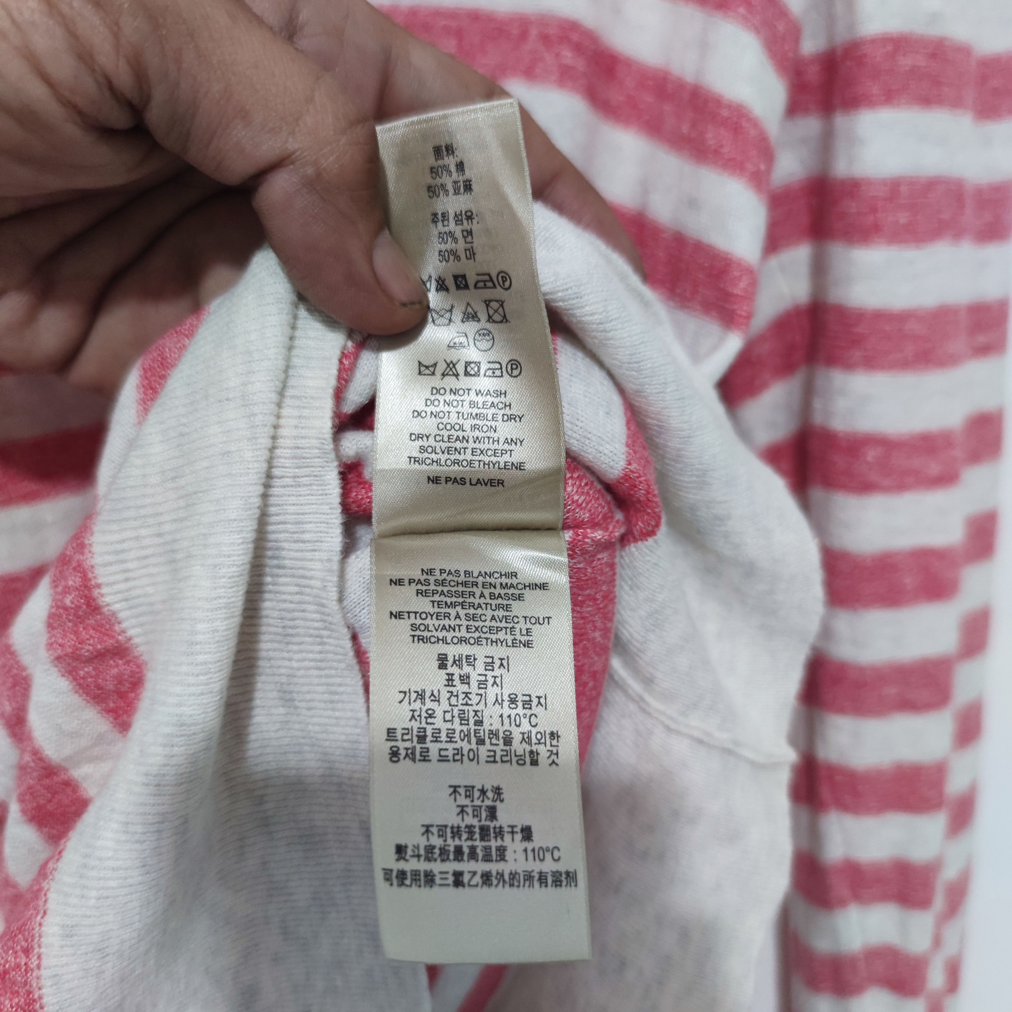Burberry Knitwear Stiped Pink Size US M / EU 48-50 / 2 - 9 Thumbnail