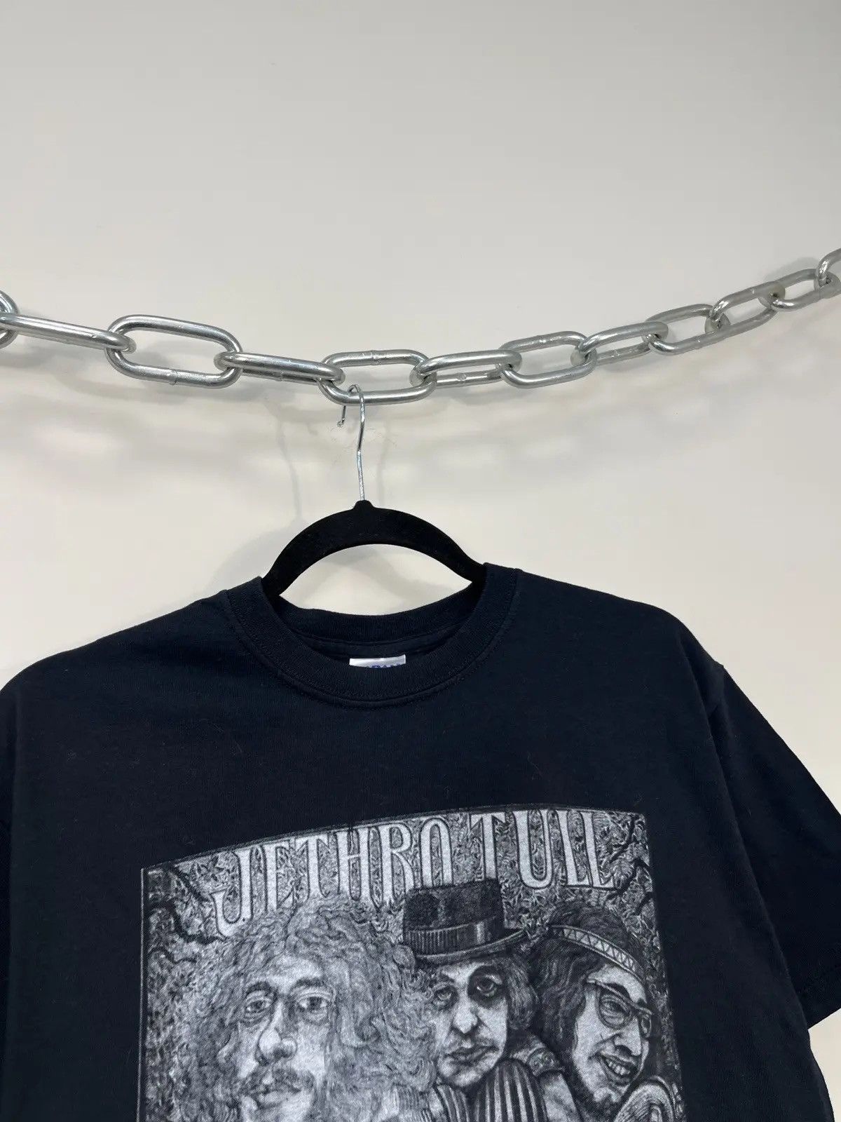 Band Tees × Vintage Vintage Jethro Tull Stand Up Album Rare Rock Band Tee Size US M / EU 48-50 / 2 - 4 Thumbnail
