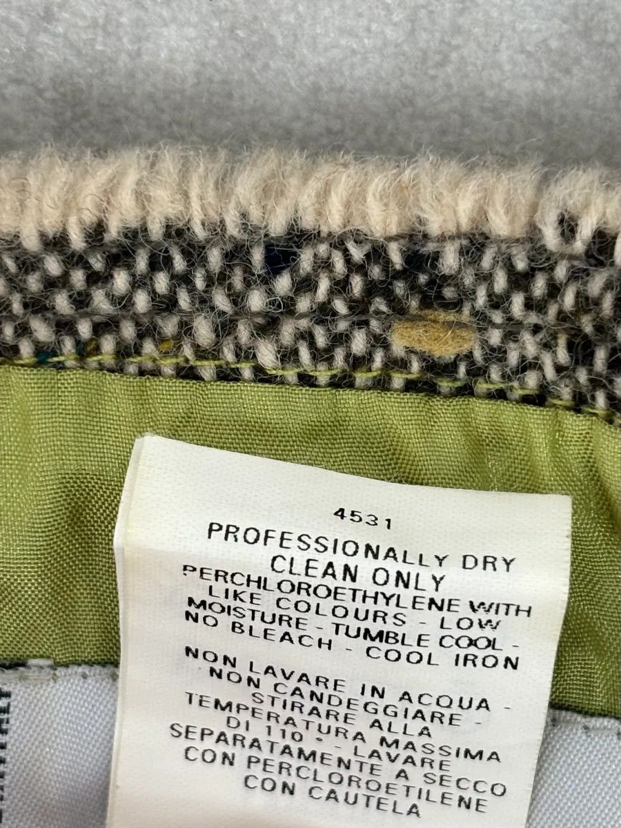 Moschino Moschino Beige Wool & Contrast Orange Trim Skirt & Blazer Set Size M / US 6-8 / IT 42-44 - 21 Thumbnail