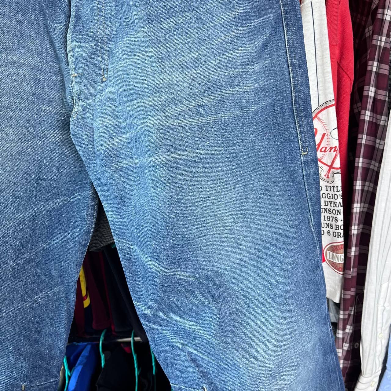 Diesel × Vintage Vintage Diesel Wide Rap Jeans Mens 34 Made in Italy Y2K Size US 34 / EU 50 - 7 Thumbnail