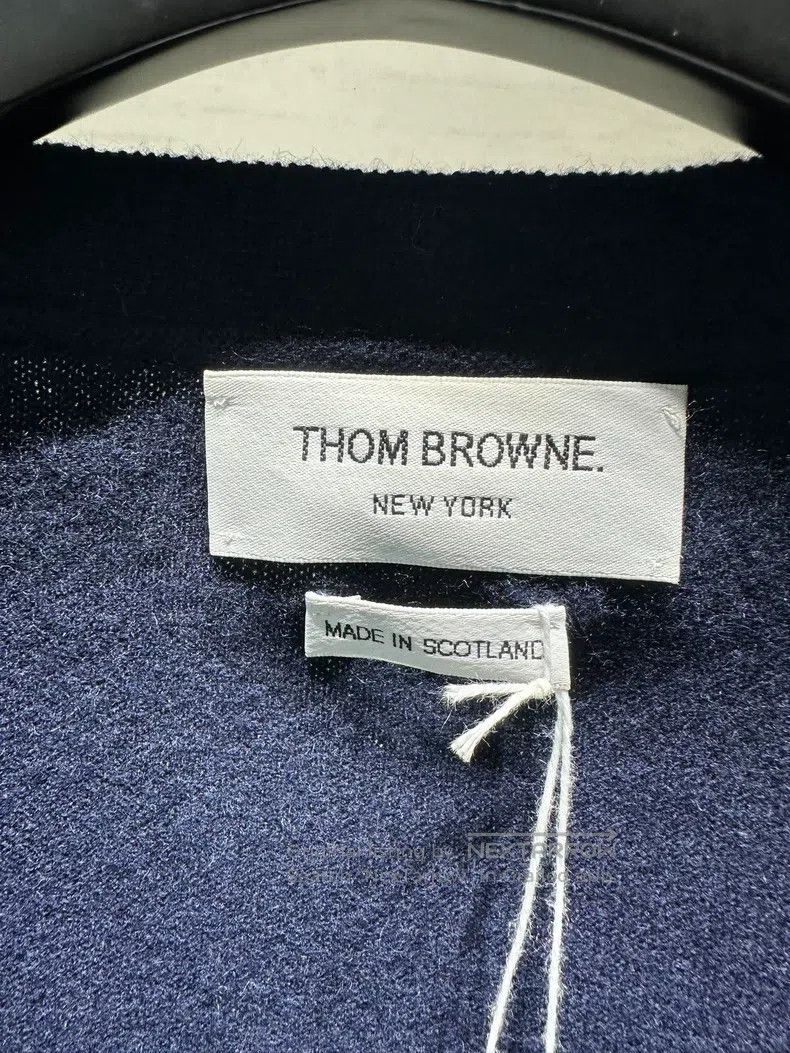 Thom Browne Thom Browne Four-Button Cashmere Cardigan Size S / US 4 / IT 40 - 2 Thumbnail