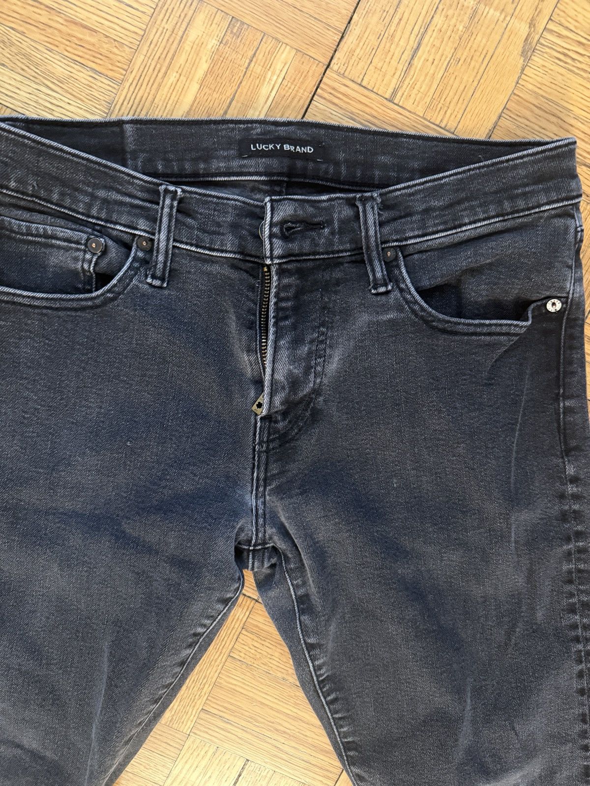 Lucky Brand Lucky Brand Dark Grey Jeans Size US 31 - 4 Thumbnail