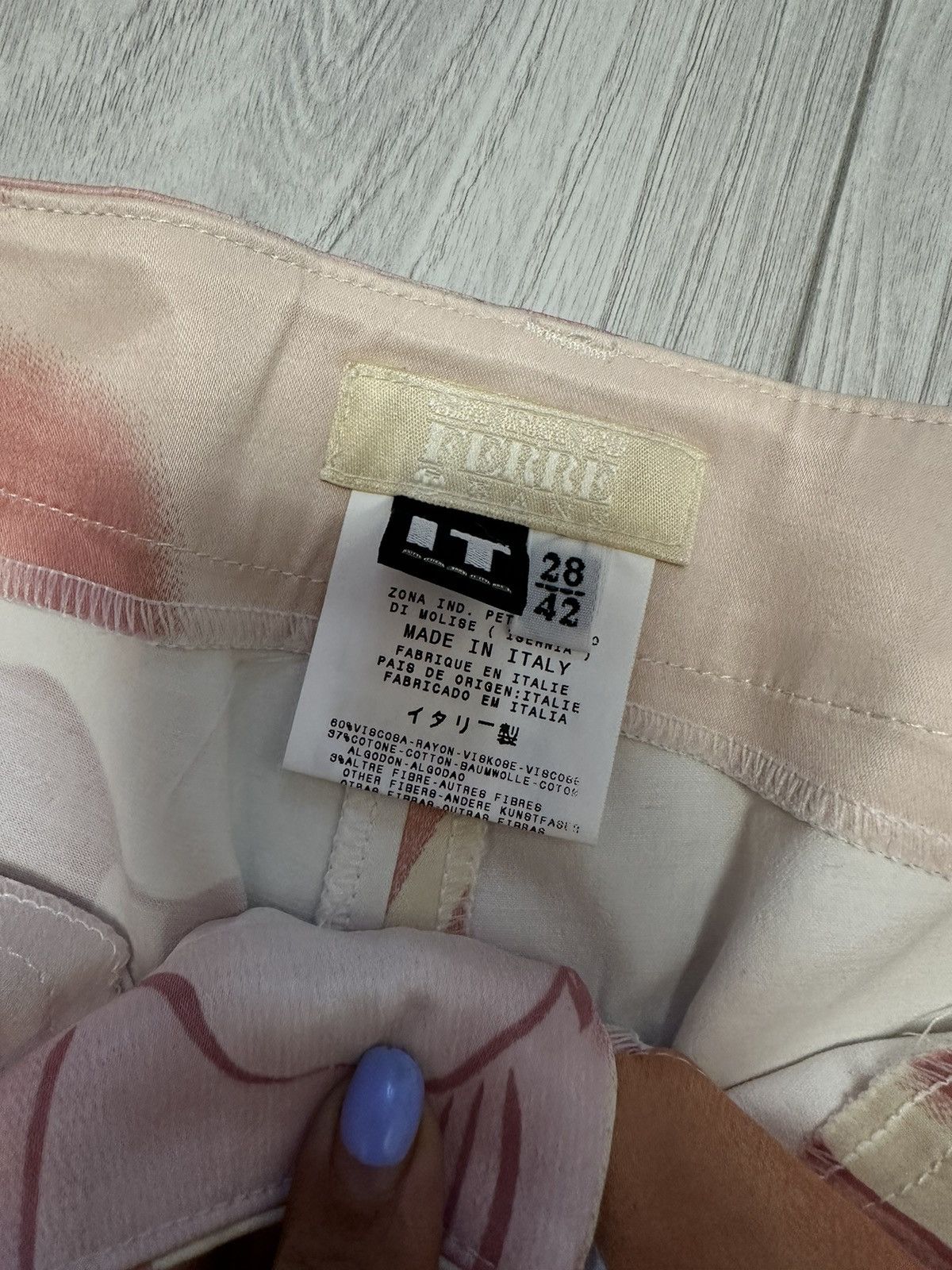 Gianfranco Ferre × Vintage Gianfranco Ferre Vintage Rare Pants Size 28" / US 6 / IT 42 - 2 Thumbnail