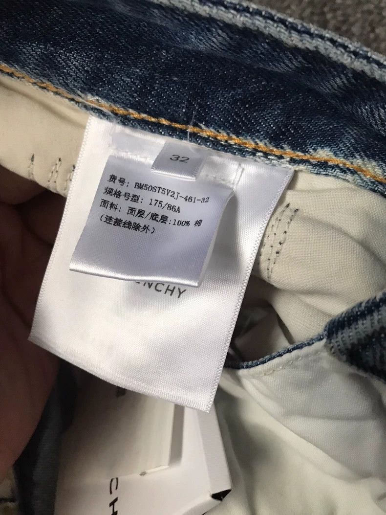 Other Givenchy Givenchy Distressed Colorful Denim Pants -2507 Size US 32 / EU 48 - 6 Thumbnail