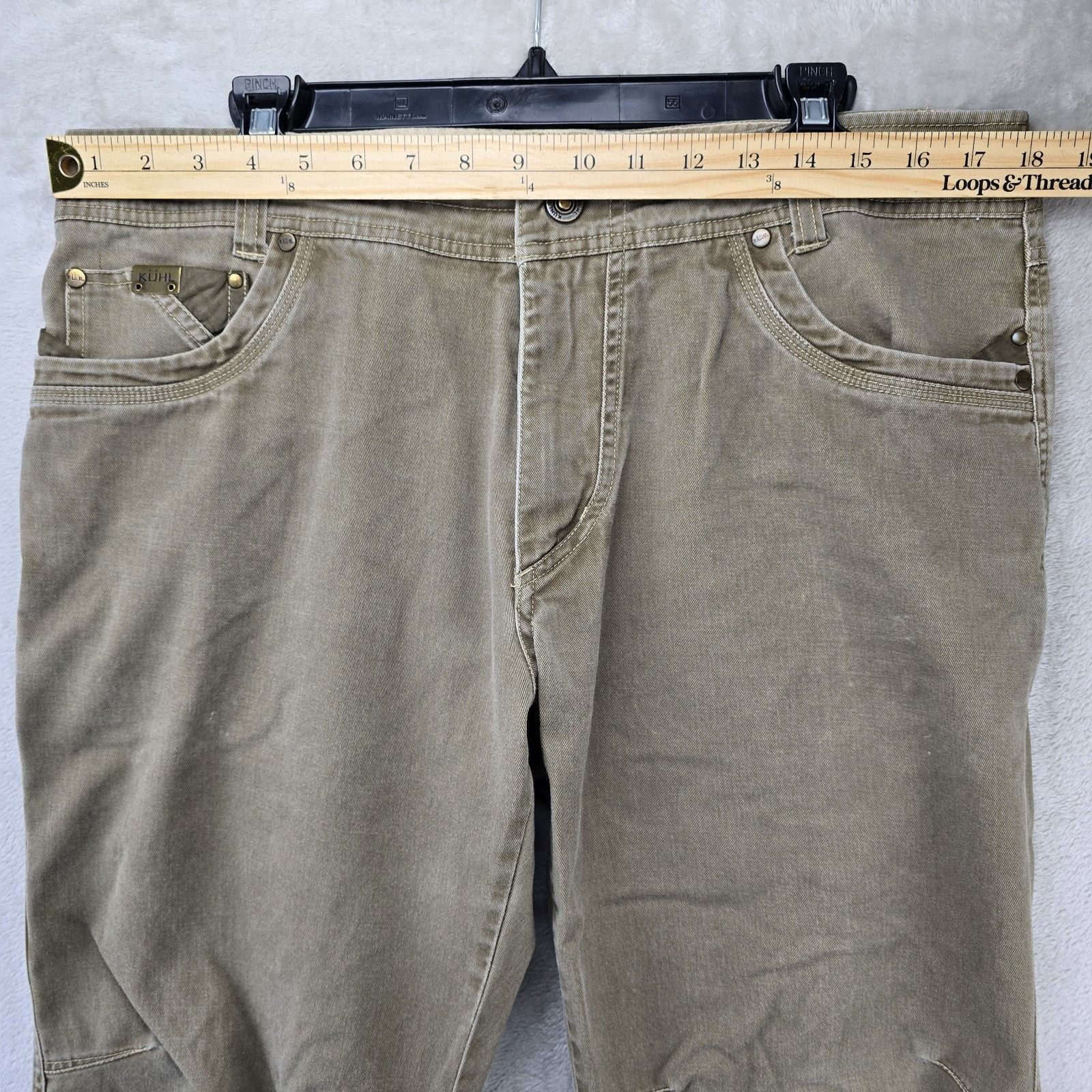 Kuhl Kuhl Easy Rydr Pants Men 36x28 Vintage Patina Hiking Outdoor Size US 36 / EU 52 - 11 Thumbnail