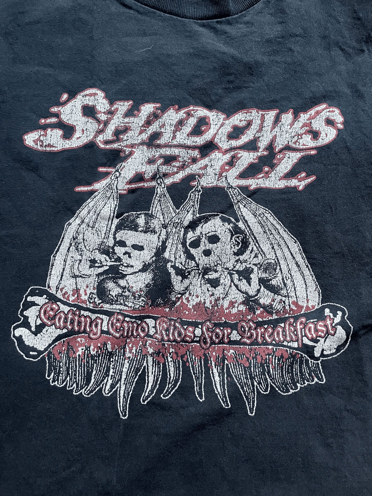 Band Tees × Vintage Shadows Fall Size US M / EU 48-50 / 2 - 2 Thumbnail