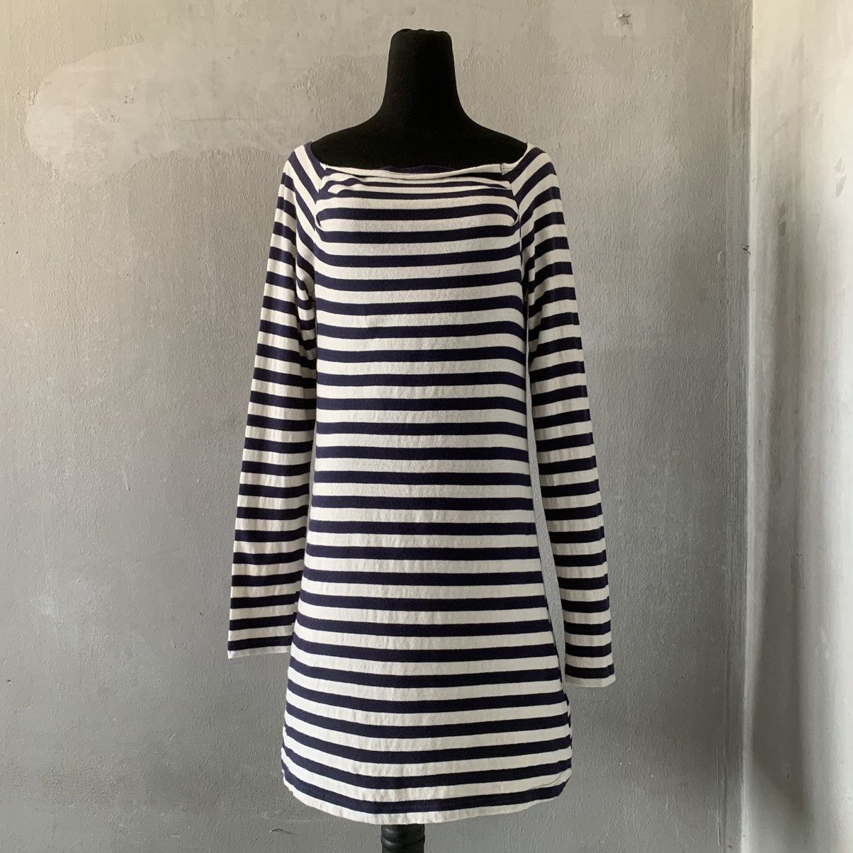 Limi Feu Limi Feu Stripes Off Shoulder Dress Size S / US 4 / IT 40 - 1 Thumbnail