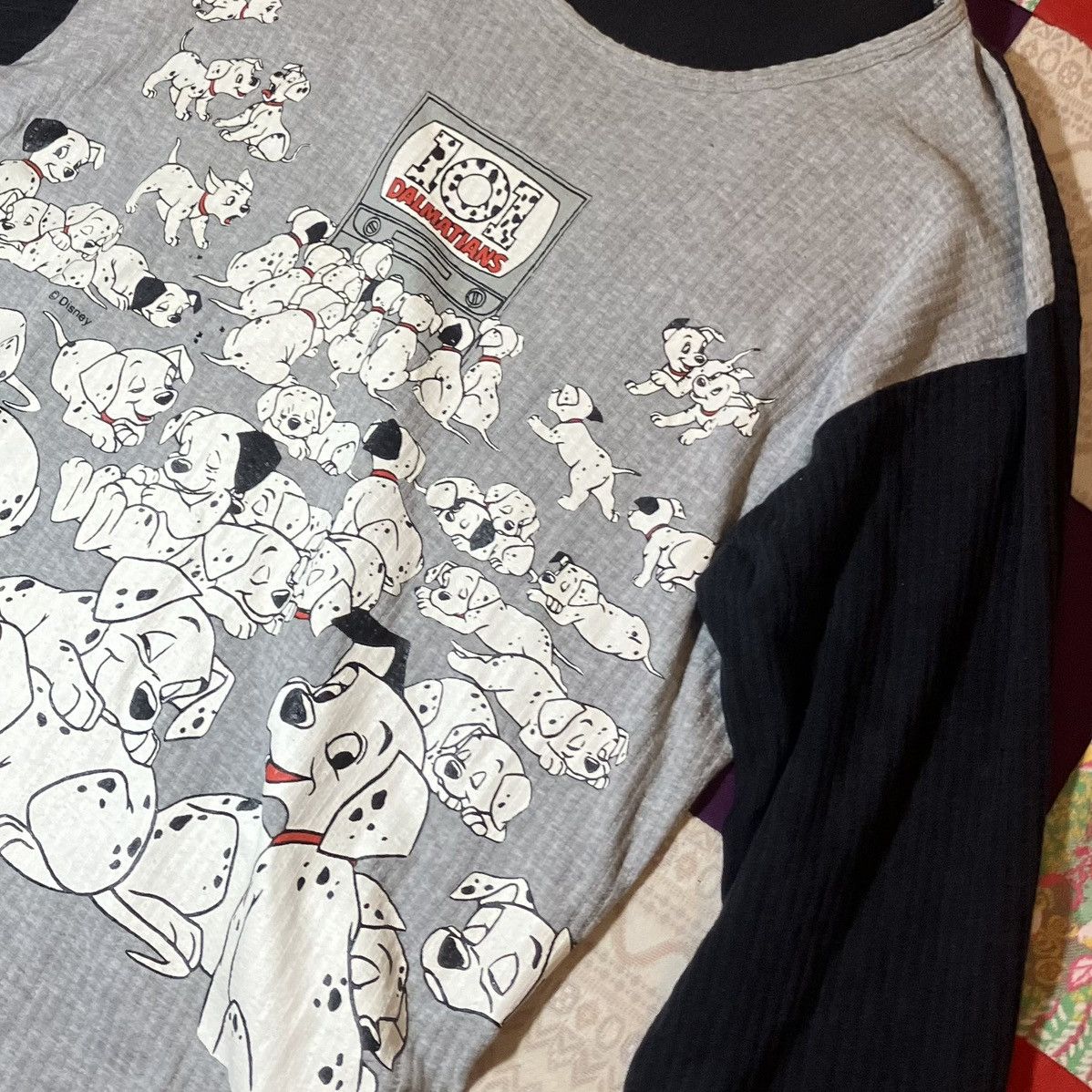 Disney 101 Dalmatians DIA CLUB Vintage Thermal Long Sleeve Size US M / EU 48-50 / 2 - 8 Thumbnail